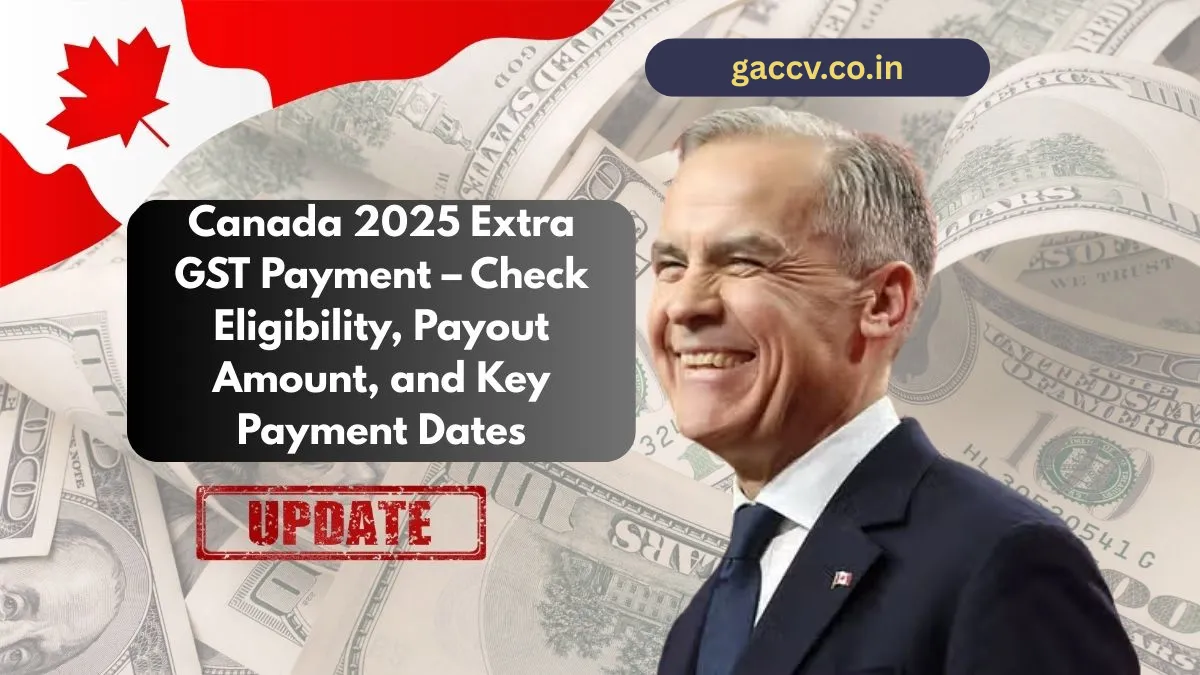 Canada 2025 Extra GST Payment – Check Eligibility, Payout Amount, and Key Payment Dates