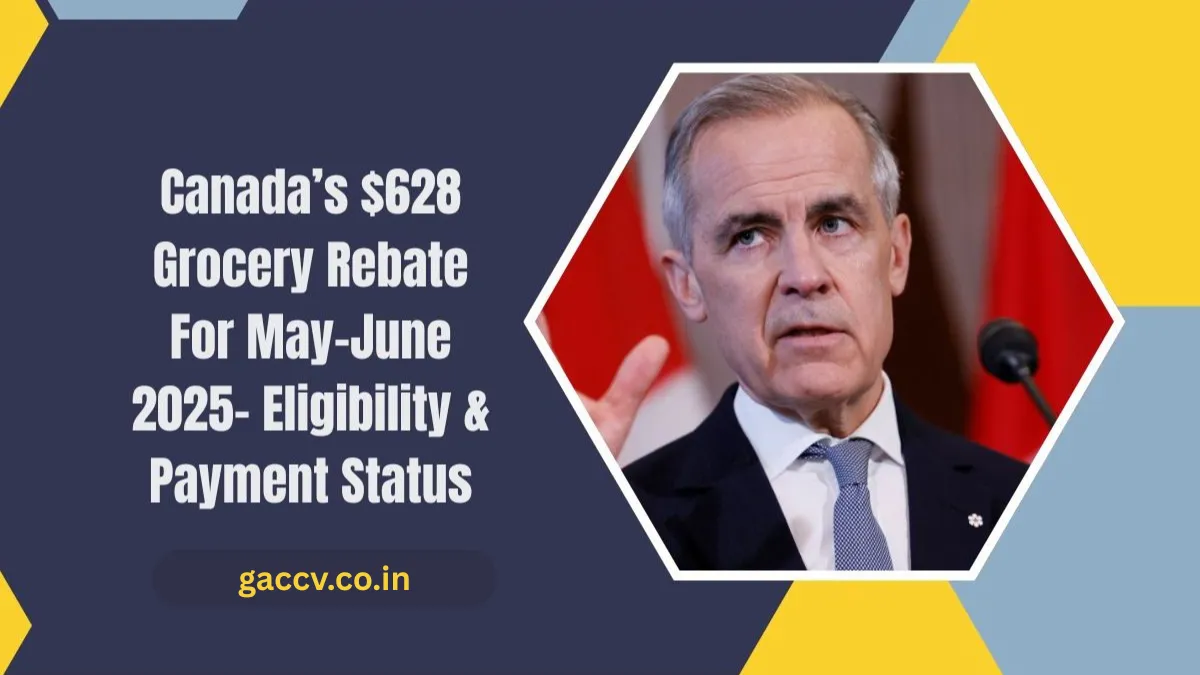 Canada’s $628 Grocery Rebate For May–June 2025- Eligibility, Payment Status & Key Details